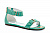 18371-110#03 туфли женские иск.нубук нат.кожа зеленый (Keddo)/8 35-40