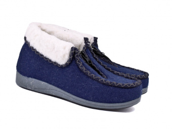 243-0101 туфли женские текстиль синий (NOBBARO)/12 36-40